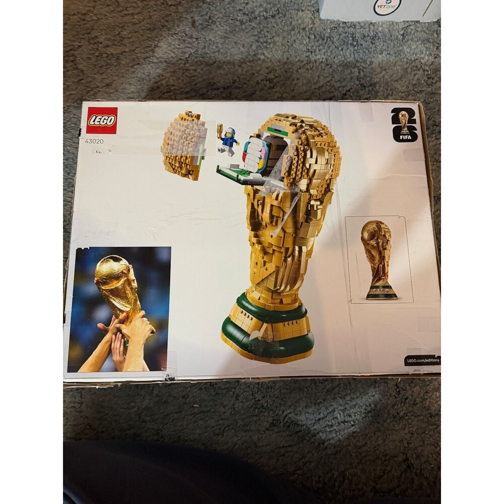 LEGO 43020 FIFA World Cup Official Trophy – Opened Box - Complete